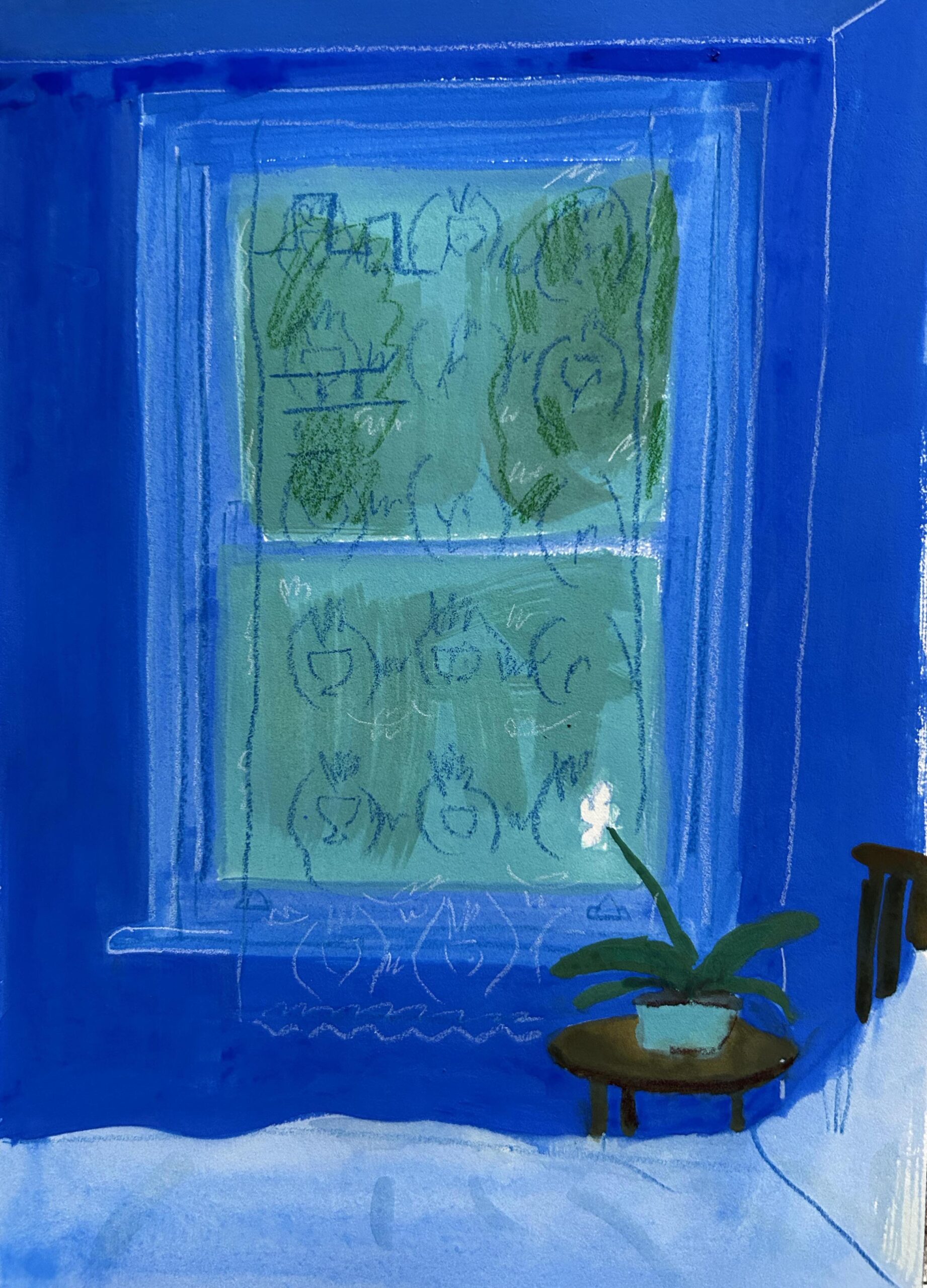 Blue room