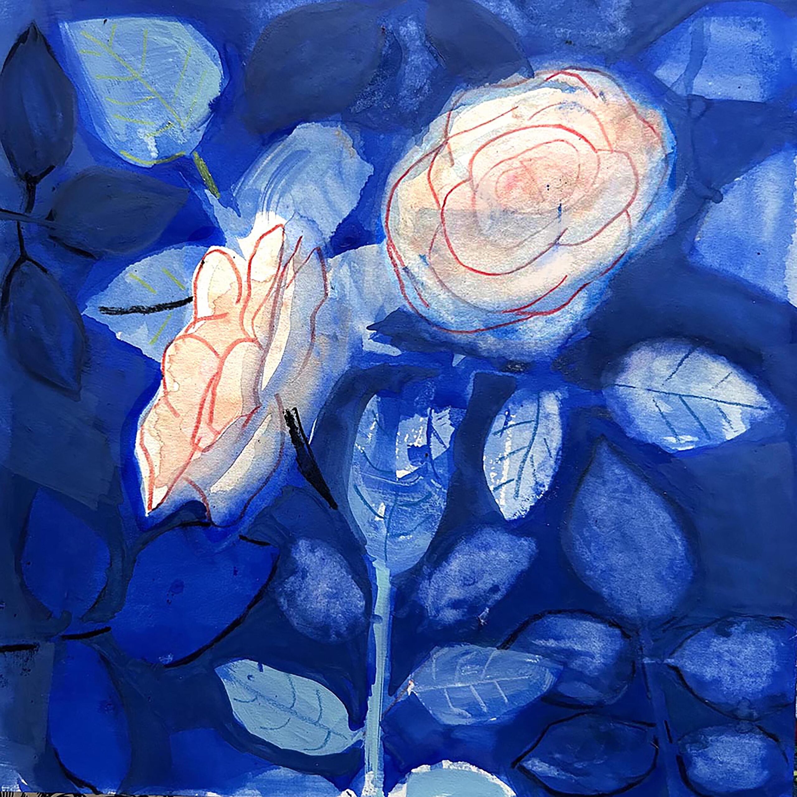 Blue roses
